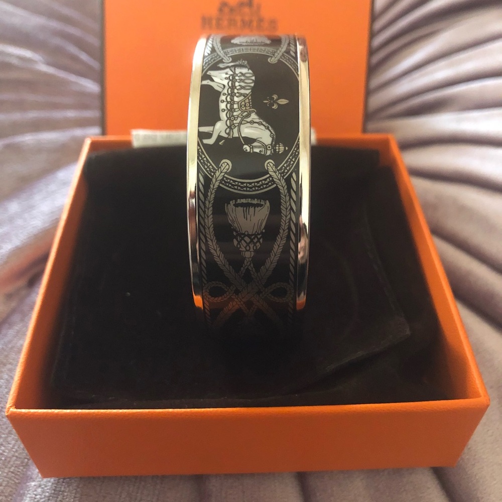 BRAND NEW HERMES π Grand Apparat 2 bangle - Picture 6 of 8